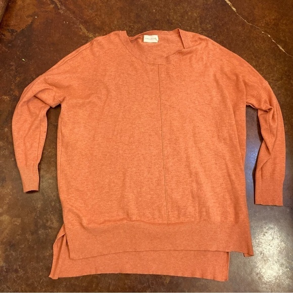 Ladies Dreamers Super Soft Orange Sweater - Picture 1 of 4